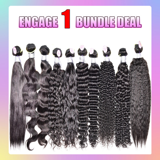 10A ENGAGE Virgin Hair Single Bundle - W&W Bohemian Curl (10" - 30")