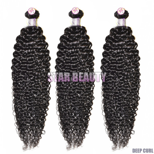 10A ENGAGE Virgin Hair Single Bundle - W&W Deep Curl (10" - 30")