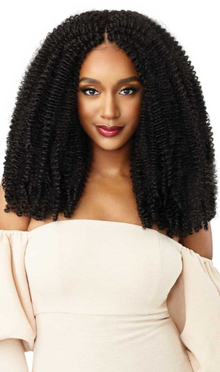 OUTRE X-Pression Twisted Up Crochet Braids 3X - SPRINGY BOHEMIAN TWIST 16"