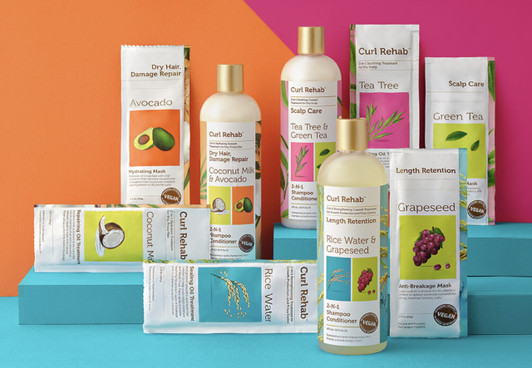 Curl Rehab Coconut Milk & Avocado 2-in-1 Shampoo Conditioner (16 oz)