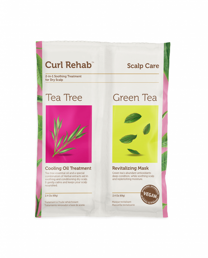 Curl Rehab Tea Tree Oil & Green Tea Oil Treatment (2.4 oz)
