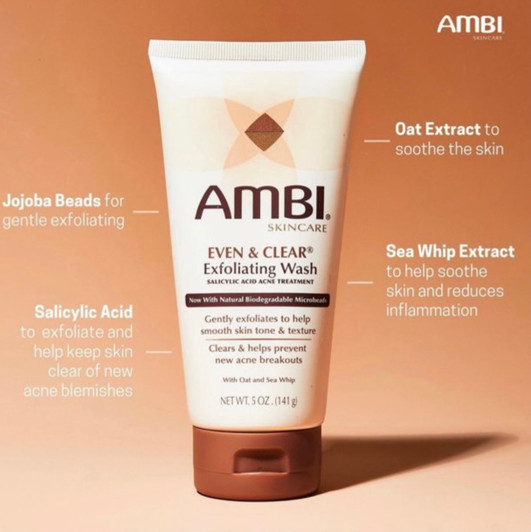Ambi Even & Clear® Exfoliating Wash