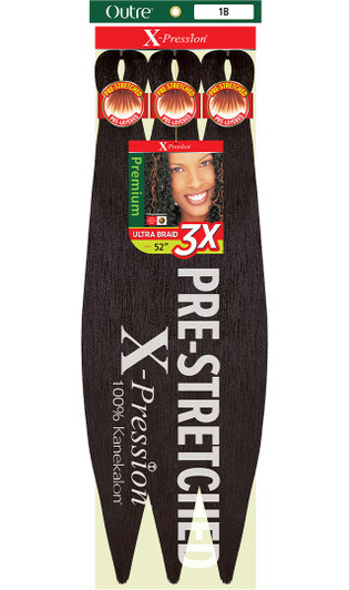 Sensationnel Synthetic Braid - 3X X-PRESSION PRE-STRETCHED BRAID 28 (K 