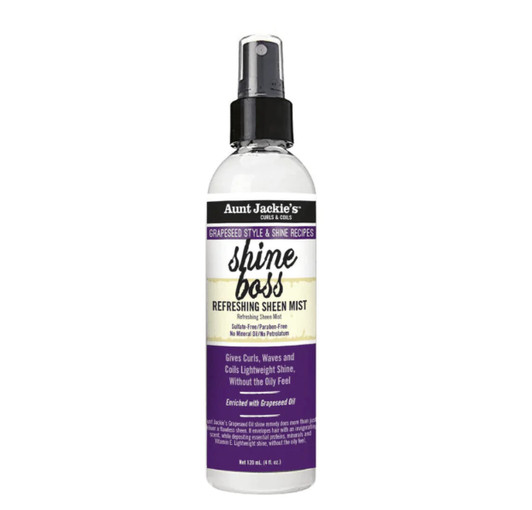 Aunt Jackie's Grapeseed Style & Shine Shine Boss Refreshing Sheen Mist