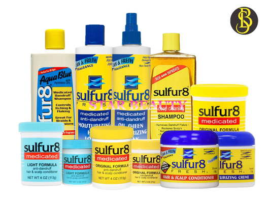 Sulfur 8 Fresh Oil Sheen Moisturizing Hair Spray