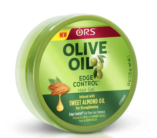 ORS Olive Oil Edge Control Hair Gel, Sweet Almond Oil