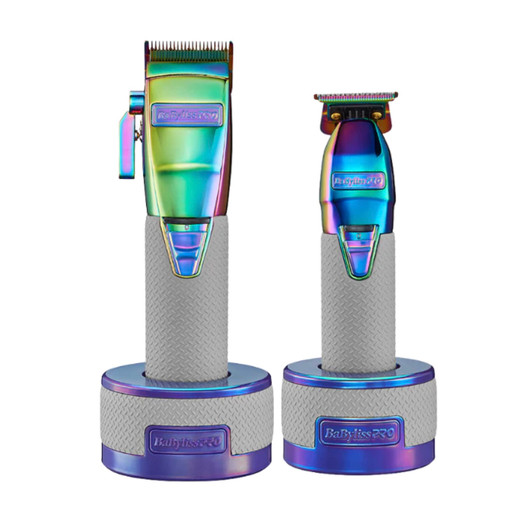 BaBylissPRO Chameleon FX Boost+ Limited Edition Clipper & Trimmer Set w/ Charging Base BaBylissPRO Chameleon FX Boost+ Limited Edition Clipper & Trimmer Set w/ Charging Base
