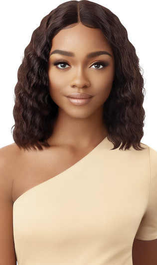 OUTRE Mytresses Gold Label 100% Unprocessed Human Hair Lace Front Wig - HH-ROWAN