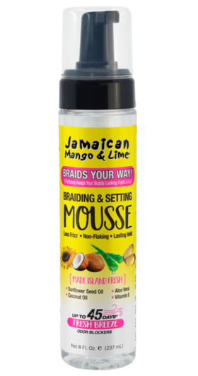 Jamaican Mango & Lime Braiding & Setting Mousse