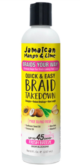 Braid Takedown & Review of the New Jamaican Mango and Lime Braids Your Way  Line in 2023