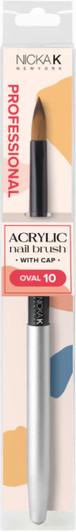 NICKA K Professional Acrylic Nail Brush [Oval]