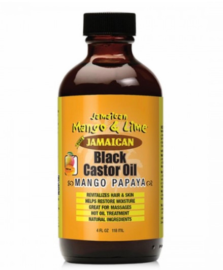 Jamaican Mango & Lime Black Castor Oil [Mango Papaya]