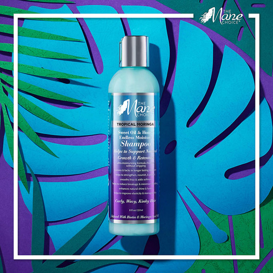 The Mane Choice Tropical Moringa Sweet Oils & Honey Endless Moisture Shampoo