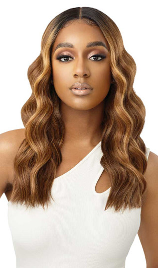 OUTRE SleekLay Synthetic Part Lace Front Wig - DARIANA