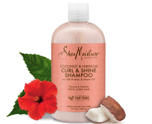 Shea Moisture Coconut & Hibiscus Curl & Shine Shampoo Shea Moisture Coconut & Hibiscus Curl & Shine Shampoo