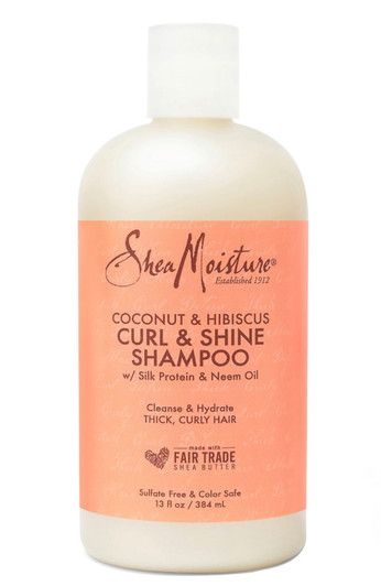 Shea Moisture Coconut & Hibiscus Curl & Shine Shampoo Shea Moisture Coconut & Hibiscus Curl & Shine Shampoo