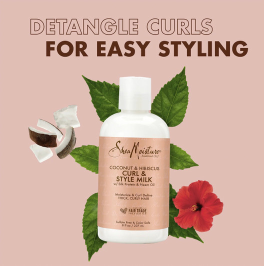 Shea Moisture Coconut & Hibiscus Curl Enhancing Style Milk