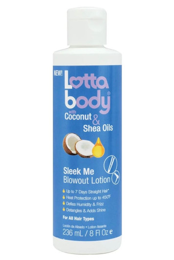Lottabody Coconut and Shea Oils Sleek Me Blowout Lotion