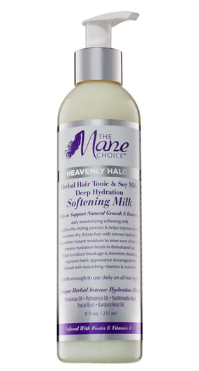 The Mane Choice Heavenly Halo Herbal Hair Tonic & Soy Milk Deep Hydration Softening Milk