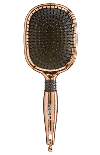 RED Rose Gold Paddle Brush