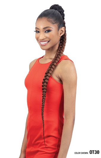 SHAKE N GO Freetress Equal Pre-stretched Braided Ponytail 38"