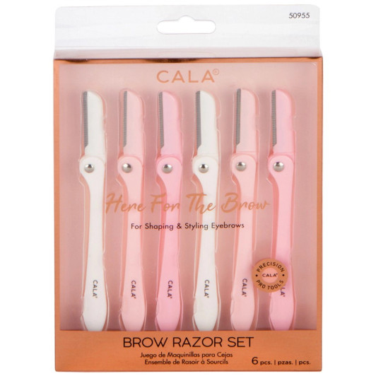 CALA Razor Set Here For The Brow (6 Pcs)