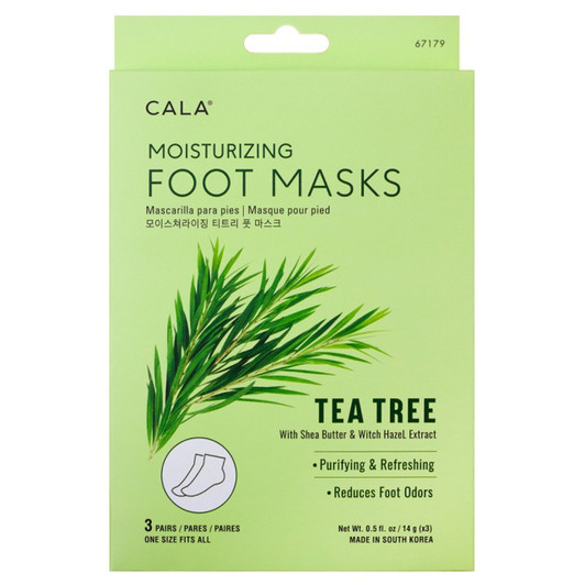 CALA Moisturizing Foot Mask (5 Masks) - Tea Tree
