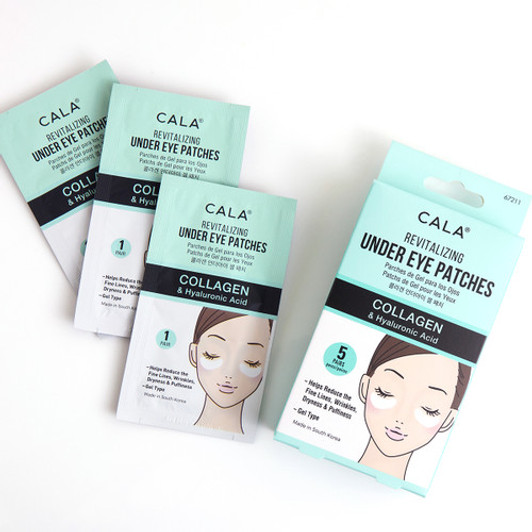 CALA Under Eye Patches: Collagen & Hyaluronic Acid (5 Pcs) CALA Under Eye Patches: Collagen & Hyaluronic Acid (5 Pcs)