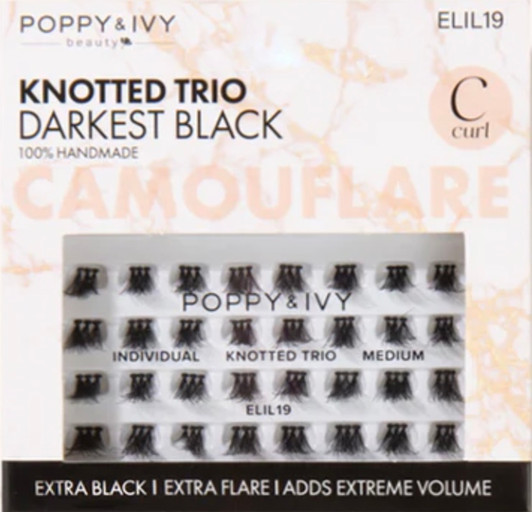 ABSOLUTE Camouflare Knotted Trio Individual Lash