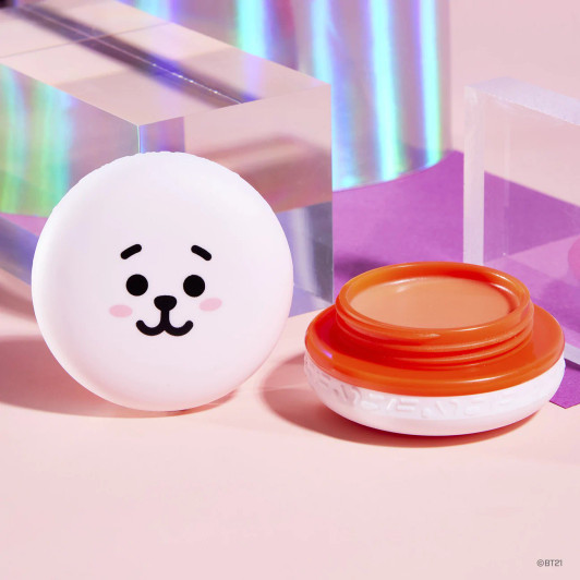THE CREME SHOP BT21 RJ Macaron Lip Balm - Mango