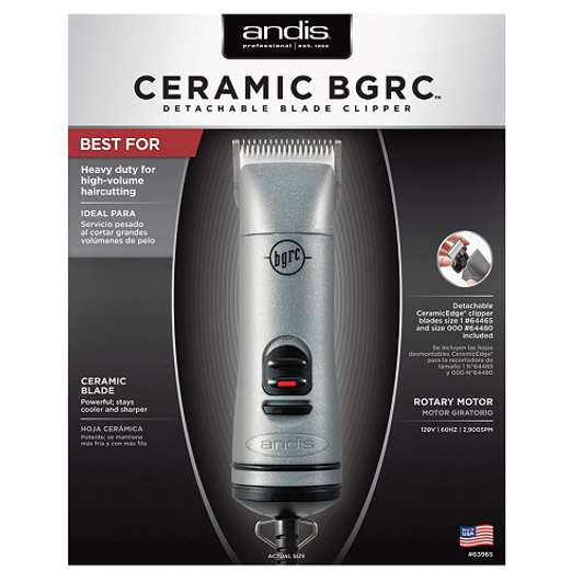 Andis Ceramic BGRC - Detachable Blade Clipper Andis Ceramic BGRC - Detachable Blade Clipper