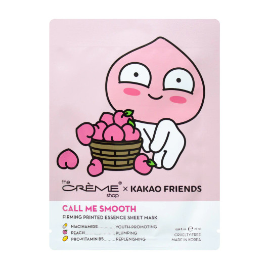 THE CREME SHOP APEACH CALL ME SMOOTH Printed Essence Sheet Mask