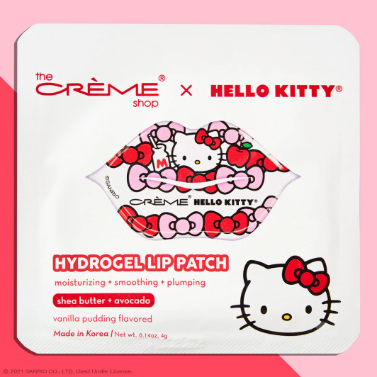 THE CREME SHOP Hello Kitty Hydrogel Lip Patch (Vanilla Pudding Flavored)