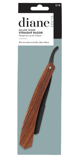 DIANE Deluxe Wood Straight Razor