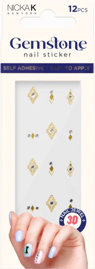 NICKA K Gemstone Nail Stickers (NSGM04)
