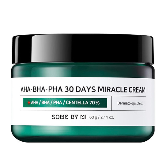 SOME BY MI AHA. BHA. PHA 30 Days Miracle Cream (2.02 oz) SOME BY MI AHA. BHA. PHA 30 Days Miracle Cream (2.02 oz)
