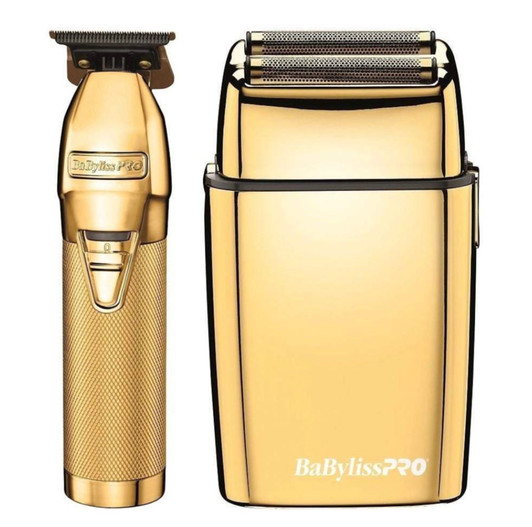 BaBylissPRO Gold Fx Collection combo (Trimmer + Shaver) BaBylissPRO Gold Fx Collection combo (Trimmer + Shaver)