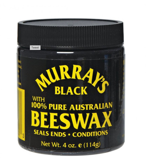 Murrays 100% Pure Australian Beeswax Black