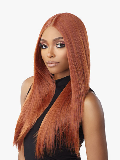 SENSATIONNEL Shear Muse Red Krush Synthetic HD Lace Wig - TAKEISHA SENSATIONNEL Shear Muse Red Krush Synthetic HD Lace Wig - TAKEISHA