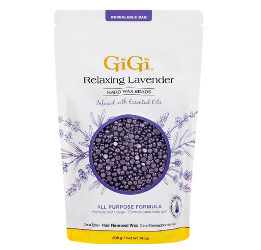 GIGI Relaxing Lavender Hard Wax Beads
