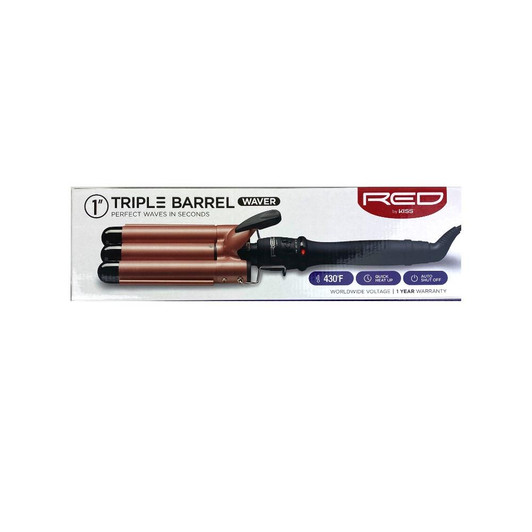 RED 1" Triple Barrel Waver