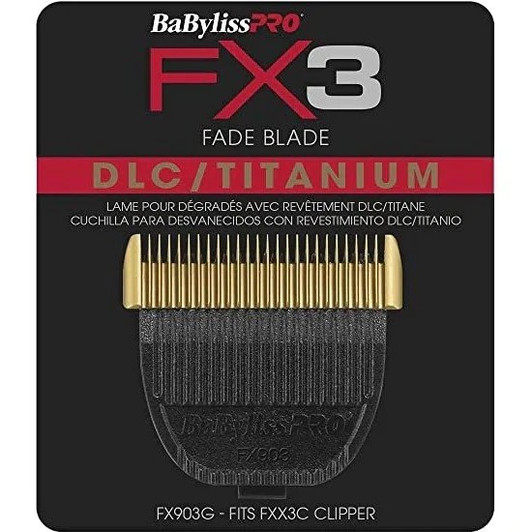 BaBylissPRO DLC/Titanium Replacement Fade Blade - FX903G BaBylissPRO DLC/Titanium Replacement Fade Blade - FX903G
