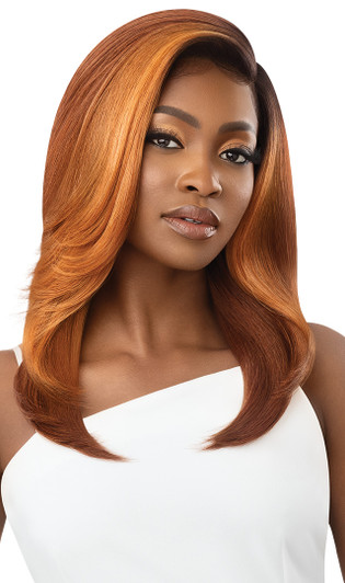 OUTRE Synthetic SleekLay Part Lace Front Wig - VERNISHA