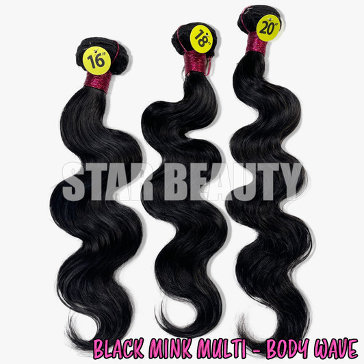 Black Mink Multi Pack - Body Wave Black Mink Multi Pack - Body Wave