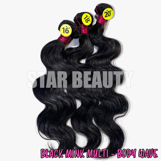 Black Mink Multi Pack - Body Wave Black Mink Multi Pack - Body Wave