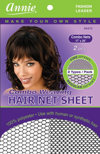 Annie Combo Weaving Hair Net Sheet