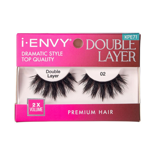 KISS i Envy 100% Remy Double Layer Lashes