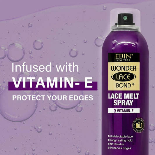 EBIN Wonder Lace Bond Lace Melt Spray - Silk Protein – Gilgal Beauty