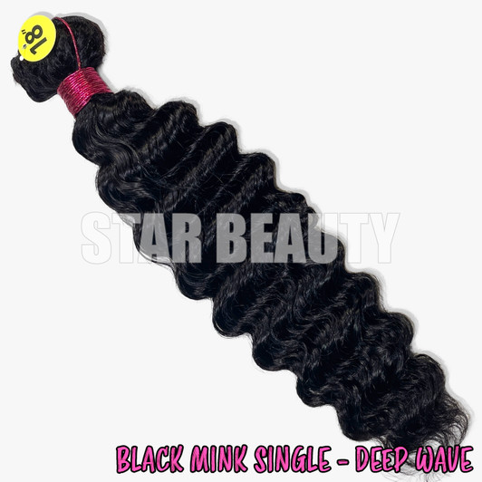 Black Mink Deep Wave (10"- 24") Black Mink Deep Wave (10"- 24")