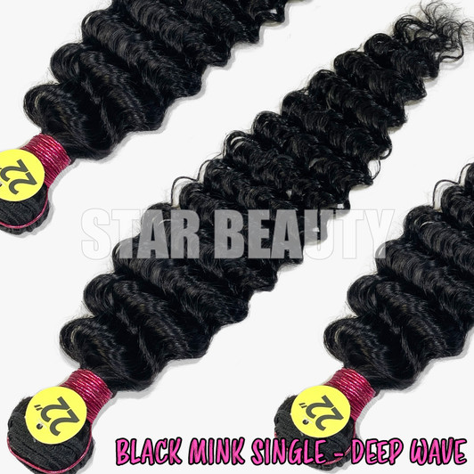 Black Mink Deep Wave (10"- 24") Black Mink Deep Wave (10"- 24")
